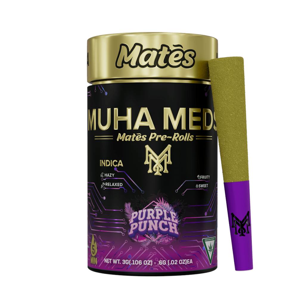 MUHA MEDS-Infused PreRolls 5 PACK 3G