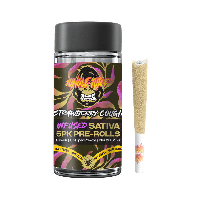 Jungle Juice Infused 5PK Prerolls 2.5G